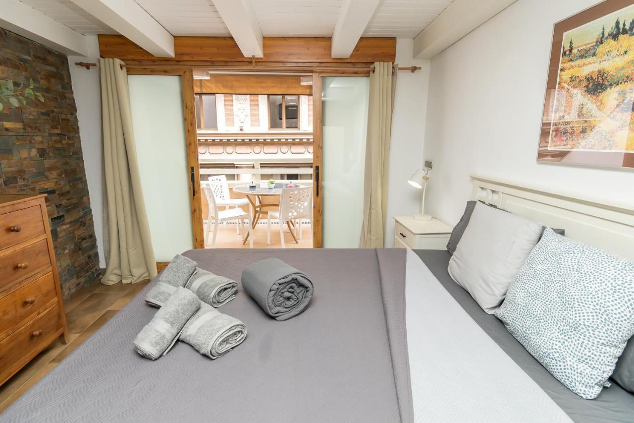 Ferienwohnung Loft Con Terraza Centro Valencia Exterior foto